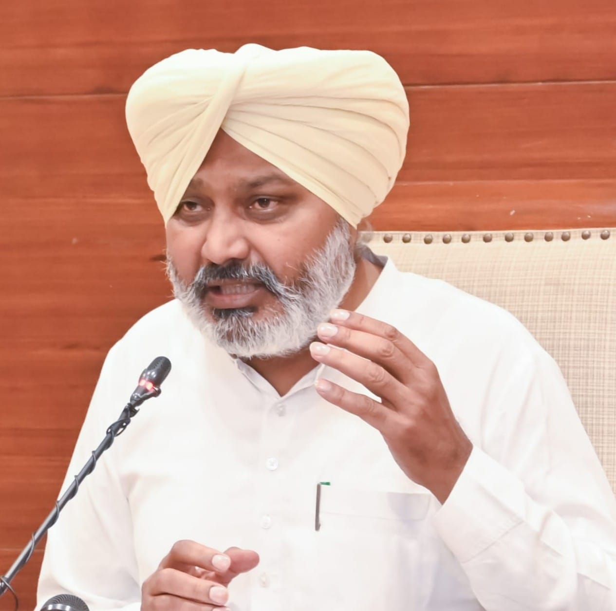 Punjab News:Punjab Registers 20% Growth in Gross GST Revenue, Touching ₹10,447 Crore in FY 2026–27: Harpal Singh Cheema